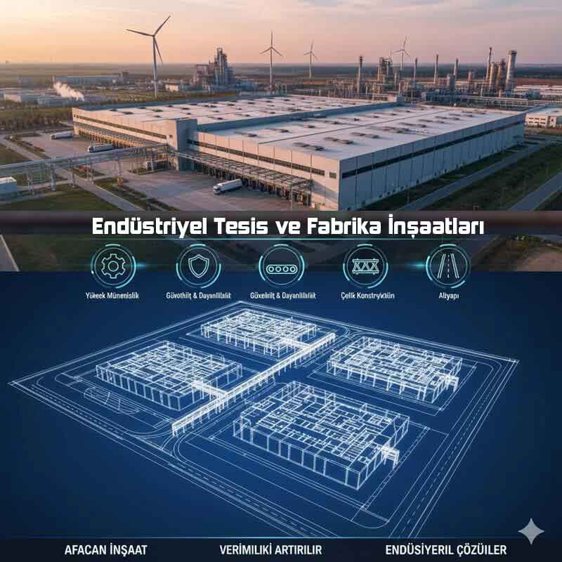 Endüstriyel Tesis ve Fabrika İnşaatları
