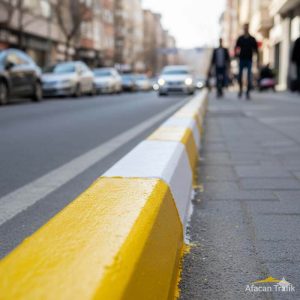 Şehir İçi Bordür Boyama