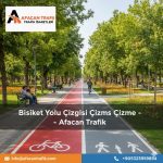 Yürüyüş ve Bisiklet Yolu Çizgisi Çizme